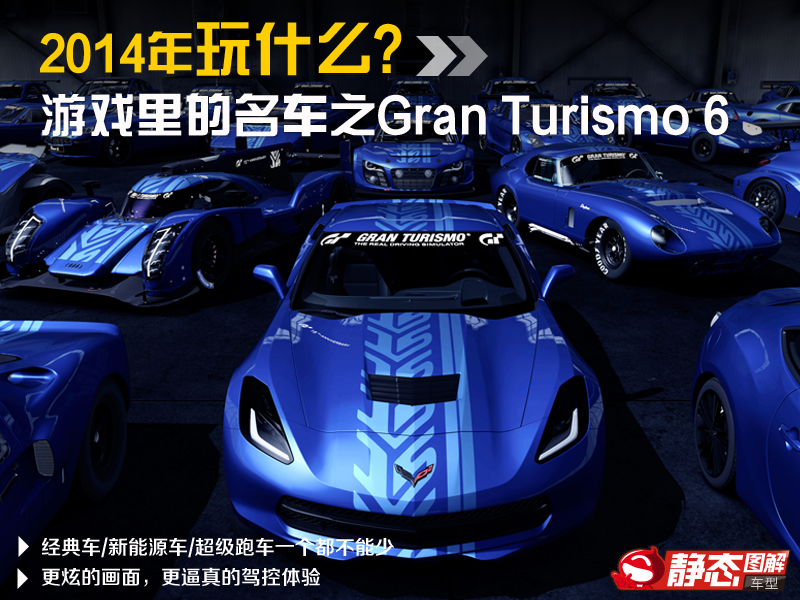 2014年玩什么？ 游戏里的名车之GT6