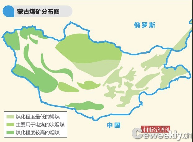 国际蒙古20年内将向中国出口煤炭10亿吨