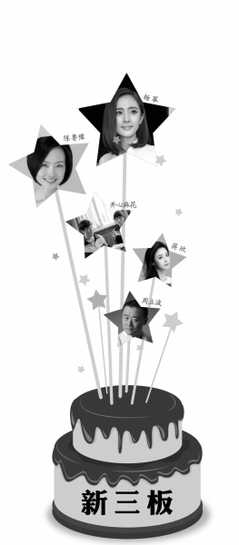 影视明星吹响新三板集结号杨幂蒋欣等扎堆布局