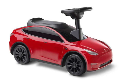 特斯拉推出model y儿童学步车 网友:过上20年,这都是用户啊