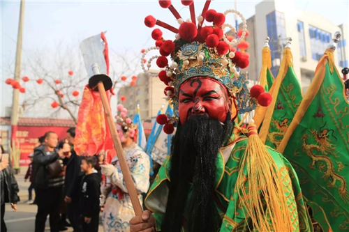 陕西陇县:三场社火网络直播带你热闹"过大年"