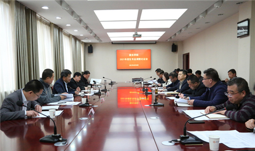 陇东学院召开2021年招生专业调整计划论证会