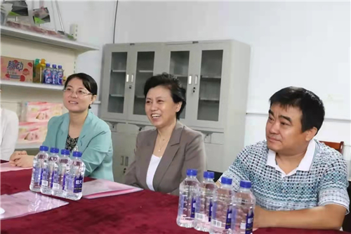滨州市妇联党组书记,主席郑玉梅到青田街道调研