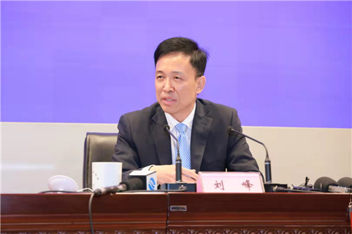 安徽省税务局党委委员,总经济师刘峰发布新闻