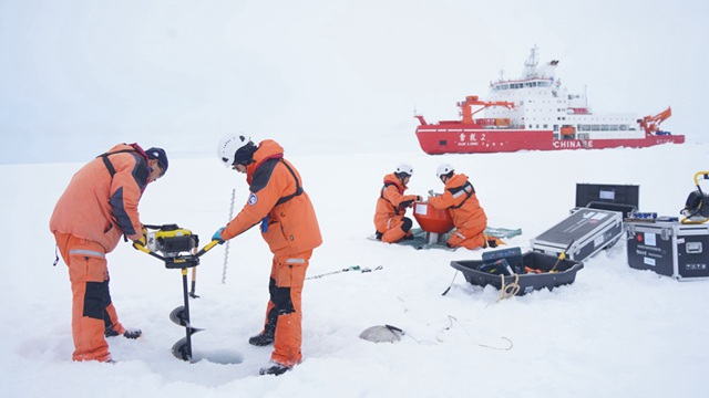 中国第13次北冰洋科考|那一刻，他们抵达地球极北