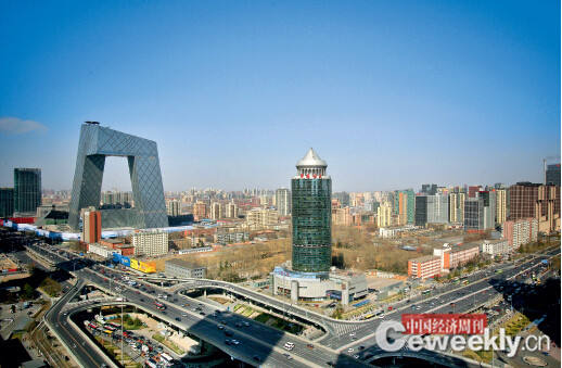 位于北京CBD 的恒天集团总部大楼《中国经济周刊》记者 肖翊I 摄