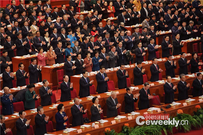 全国政协十二届三次会议闭幕花絮