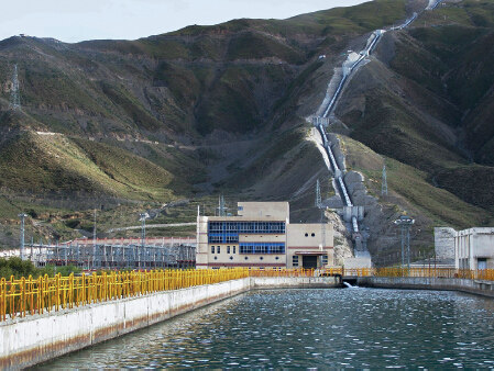 p40-2 西藏羊卓雍湖抽水蓄能电站