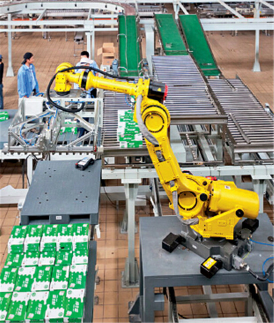 p67-蒙牛公司启动机器人参与生产