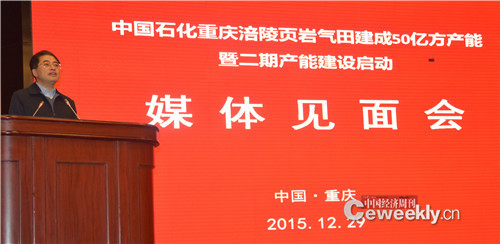 中共重庆市委常委、常务副市长翁杰明在媒体见面会上讲话   张晓峰摄 (2)