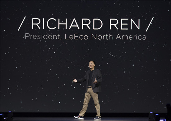 LeEco北美总裁、乐视智能终端海外业务总裁任宏亮（Richard Ren）