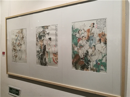 著名画家刘克宁《问墨苏东坡》画展在江苏徐州美术馆开幕