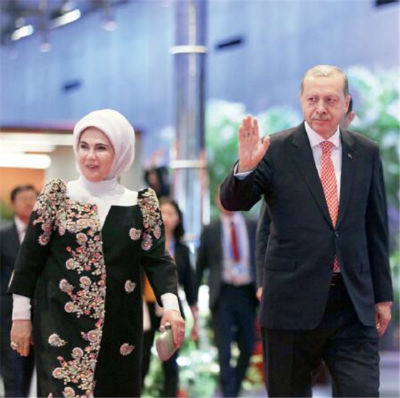 p38 土耳其总统埃尔多安和夫人