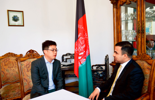 48 《中国经济周刊》记者专访阿富汗大使莫萨扎伊