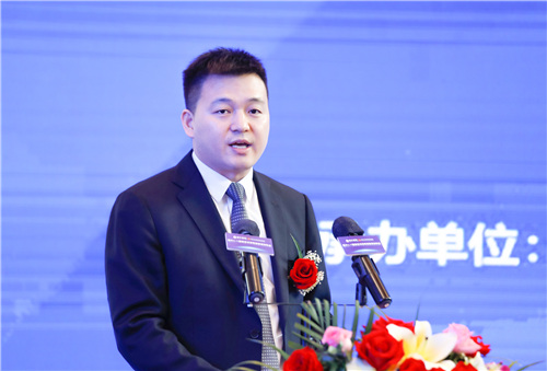 恒大集团副总裁兼体育集团董事长史俊平致辞.