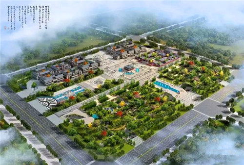 榆中县文化产业园鸟瞰图。供图 赵江梅