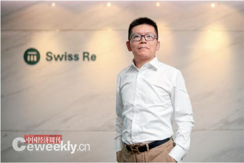 27 瑞士再保险中国总裁陈东辉《中国经济周刊》首席摄影记者 肖翊 摄