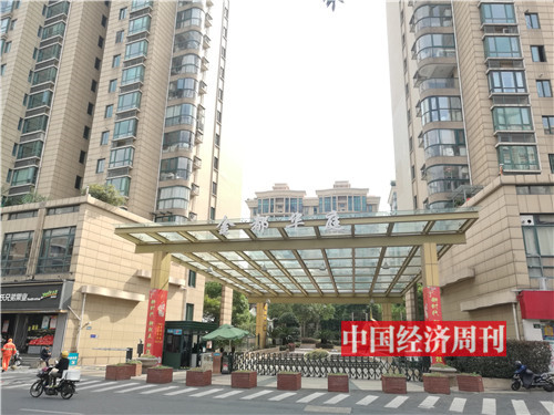 位于杭州市中心朝晖路上的金都华庭小区.陈一良 摄 (1)