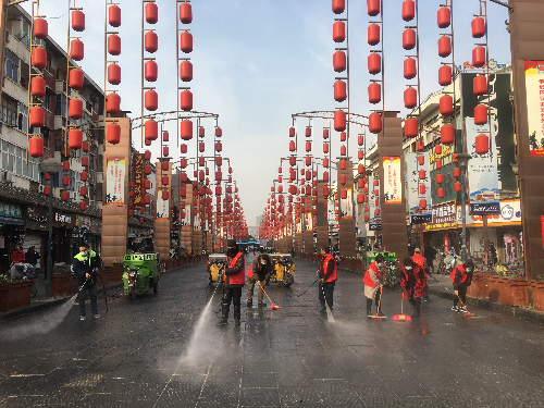 洛阳市古城管委会多措并举做好群众异地过年服务保障