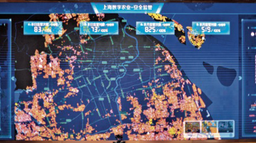 p20 上海市城运中心的数字农业监管到每一块农田都有自己的身份信息标签