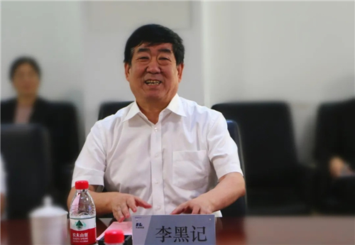 榆能集团煤炭进出口公司董事长闫小平来东岭参观交流