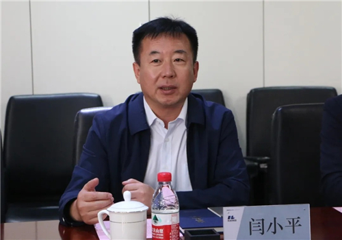 榆能集团煤炭进出口公司董事长闫小平来东岭参观交流