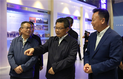 积极探索创新发展树立标杆甘肃省省长任振鹤莅临金徽矿业调研
