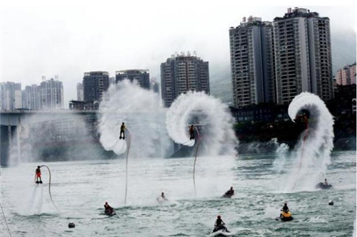 05资料图:中国·彭水水上运动大赛.图片来源:彭水自治县融媒体中心