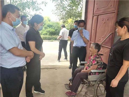 巩固脱贫成果61持续项目增收洛阳市孟津区区长马晓平到常袋镇调研