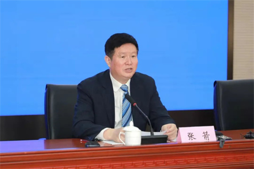 安徽省商务厅厅长,省自贸办主任 张箭发布新闻