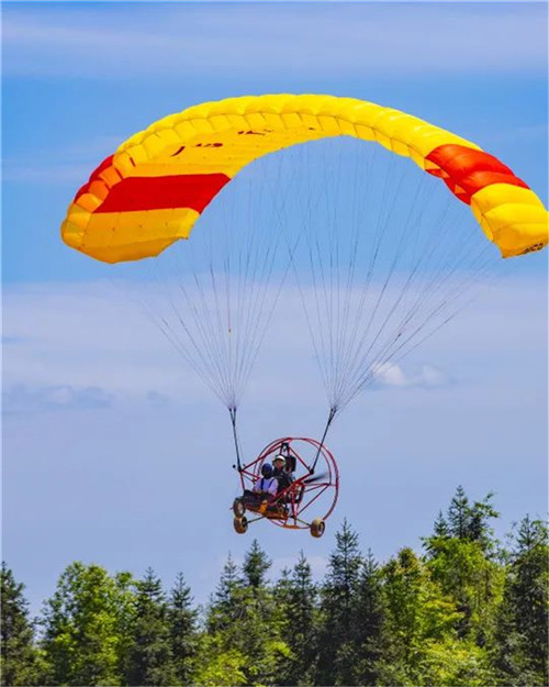 图2：滑翔伞
