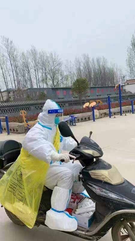 河南郸城:疫情下的"逆行者"