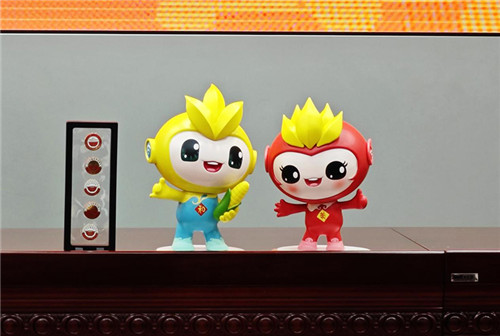 2023年中国农民丰收节吉祥物——"和和""美美"